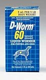 (Price/1)D - worm Dog Liquid Wormer 60 2oz