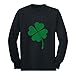 Faded Shamrock Green Clover St.Patrick's Day Irish Long sleeve kids T-Shirt