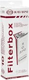 Sebo 5093ER Filter-Box (10 Filtert&uuml;ten) f&uuml;r automatic X/ XP, airbelt C, 370, G / 3-lagig mit Hygienedeckel/ 10 Filtert&uuml;ten