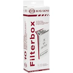 Sebo 5093ER Filter-Box (10 Filtert�ten) f�r automatic X/ XP, airbelt C, 370, G / 3-lagig mit Hygienedeckel/ 10 Filtert�ten