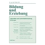 Produkt-Bild: Bildung und Erziehung 64,1 (2011). Lehrmittel und Lehrmittelforschung in Europa