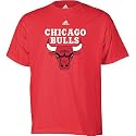adidas Chicago Bulls Primary Logo Short Sleeve T-Shirt