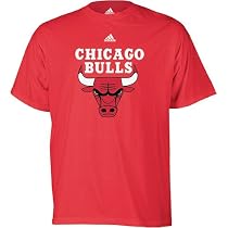 adidas Chicago Bulls Primary Logo Short Sleeve T-Shirt