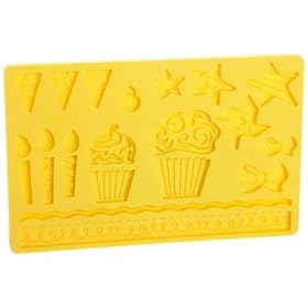 Wilton Fondant and Gum Paste Silicone Mold, Kids Party: Kitchen &amp; Dining