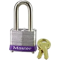 Master Lock 3DLH Laminated Padlock, 2-inch Shackle, 1-9/16-inch Wide

