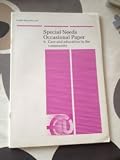 Care and education in the community : the education of adults with special needs _ the implications of the 