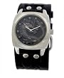 Biker MEn's Serpent Dragon Leather Cuff Watch Model # US-W2503