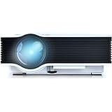 ERISAN Updated Full Color 130" Image UC40 Pro Mini Portable LCD LED Home Theater Cinema Game Projector - Support HD 1080P Video / 800 Lumens IP/IR/USB/SD/HDMI