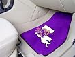 Northwestern State Demons universal fit Carpet 2 Pc Car Floor Mat (Rug)