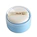 Topwon 3.5' Baby After-bath Powder Puff Kit Container Dispensor Case With Sifter