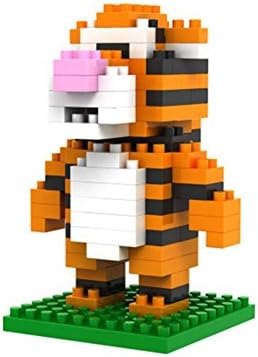 Suimeio Kids 3D Buliding Blocks Cartoon Tiger Small Particles Blocks Educational Toy 100pcs