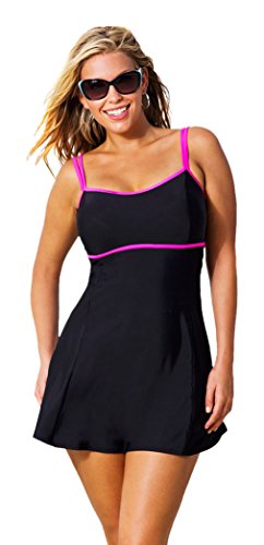 Beach Belle Women's Cerise Lingerie Swimdress