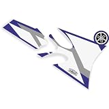 01-02 YAMAHA YZ250F: FACTORY EFFEX OEM GRAPHICS 02 YAMAHA (BLUE) by Factory Effex