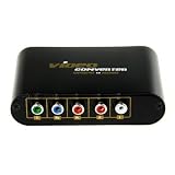 Video Convertertitore da Digitale a Analogico - Converte Segnali Audio e Video analogici quali YPbPr RCA SPDIF Component in segnali digitali HDMI 1080p - 12 mesi di garanziadi KanaaN