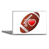 Laptop Notebook 13" Skin Cover I Love Football