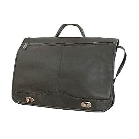 Buy David King Leather Full Flap-Over Briefcase by David King