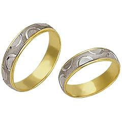 Trauringe 585 Gelb-/Wei&szlig;gold (Paar Ringe bedeutet Paarpreis)