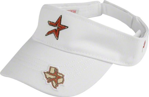 Houston Astros White Dugout Adjustable Visor