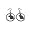 Kanas Jayhawkshoop Logo Earring Set Ncaa Charm Image #1 Kanas Jayhawkshoop Logo Earring Set Ncaa Charm Image #1