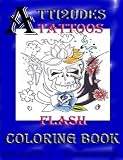 41 s23hdO L. SL160  Atti2udes Tattoo Falsh Coloring Book