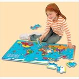 World Foam Map Puzzle