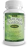 95% HCA Garcinia Cambogia Pure Extract Insanely Potent! Highest HCA Potency You Can Get! Decrease Appetite Increase Energy & Burn Fat Naturally. A WHOPPING 1400mg 95% HCA w/ Potassium 60 Capsules