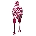 Threads&reg; Chunky Jaquard Hat With Pom Poms - Pink
