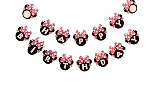 Kids birthday party decoration for girls,minnie mouse i…