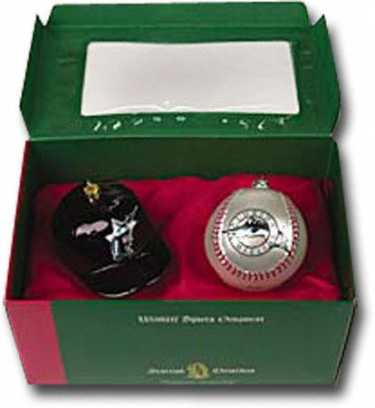 Florida Marlins Double Ornament Set