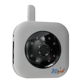ZOpid Additional Digital Wireless Camera for HS-MS240D Baby Monitor, White