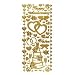 12 PACK DAZZLES 4x9 WED/ANNIV GOLD Papercraft, Scrapbooking (Source Book)