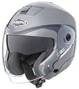 CABERG Sintesi Jet, Moderner Jet-Helm mit Sonnenblende, anthrazit met.