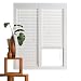 Bali White Faux Wood Blinds - 31x64