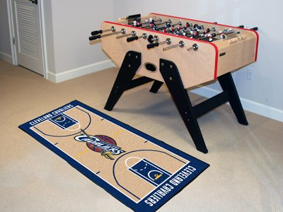 CLEVELAND CAVALIERS 22x44 BASKETBALL CARPET RUNNER RUG