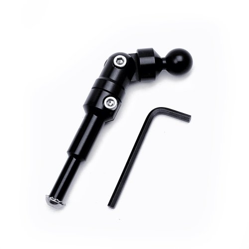 Techmount 4-31002-B - Harley-Davidson Motorcycle Mirror Mounting Kit - Black - This is a mount only and does not come with a cradle to hold your device. Perfect for the customer that already has a cradle!