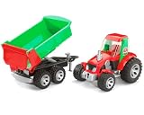 Roadmax Tractor with Trailer by Bruder: Ages 2 Years And Up