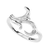 14K White Gold Fashion Ring