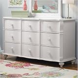 Opus Designs 1505-46291 Bailey Nine Drawer Dresser in True White