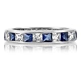 Stella's Silver CZ Eternity Band Ring