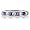 Stella's Silver CZ Eternity Band Ring