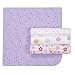 Circo&reg; 4-pk. Flannel Receiving Blankets- Multi Pink