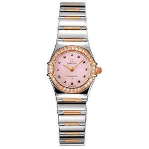 Omega Women's Constellation My Choice Quartz Mini Diamond Bezel Watch #1368.73.00