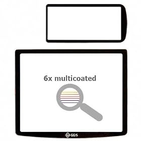 GGS DSLR LCD Optical Glass Screen Protector for Canon 550D camera