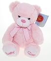 Bobby Bear - Pink for Baby Girl -  Keel Toys 22cm Soft Toy Nursery Range