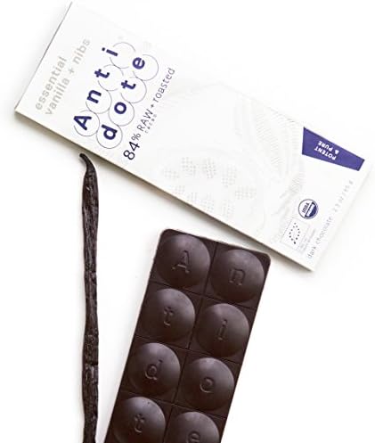 Antidote - Organic / Vegan Chocolate Bars (Vanilla + Nibs) (6-Pack)