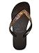 SWAROVSKI CRYSTAL HAVAIANAS BROWN/LT.PEACH THONGS SANDALS FLIP FLOPS U.S. SIZES 4-11