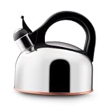 Paula Deen 51472 Stainless-Steel 2-Quart Teakettle with Copper Bottom