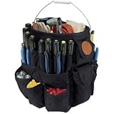 Klein Tool 5777 Tool Organizer for Standard 5-Gallon Bucket, Black Polyester