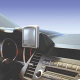 KUDA Navigations Konsole passend für Fahrzeugmodell: Mitsubishi Lancer (06/2007-) Echtleder Schwarz