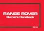 Range Rover Owner Hndbk 1981-82 (Official Handbooks)